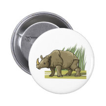 Rhinoceros Pin