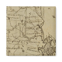 Rhode Island 4 Fridge Magnet