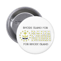 RHODE ISLAND FOR OBAMA Button