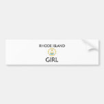 RHODE ISLAND GIRL BUMPER STICKERS
