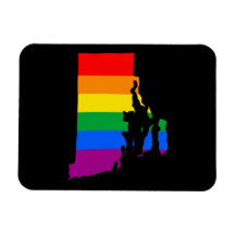 RHODE ISLAND PRIDE -.png Flexible Magnets