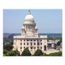 Rhode Island State House in Providence Art Photo