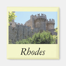 Rhodes Refrigerator Magnet