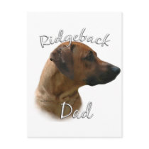 Rhodesian Ridgeback Dad 2 Postcards