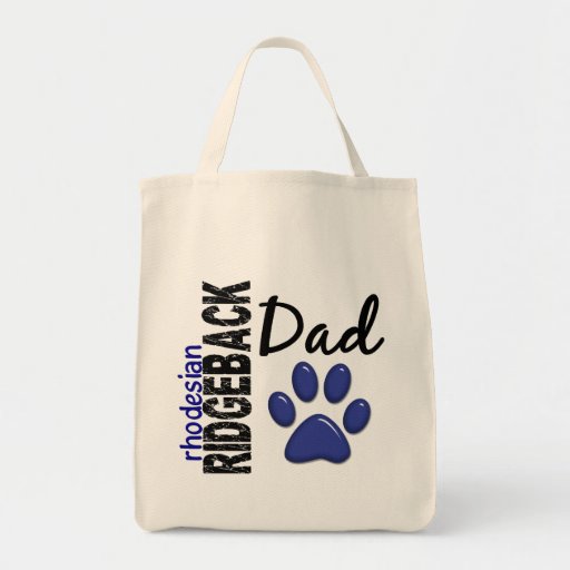 Rhodesian Ridgeback Dad 2 Tote Bag