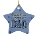 Rhodesian Ridgeback DAD Ornament