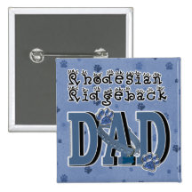 Rhodesian Ridgeback DAD Pin