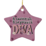 Rhodesian Ridgeback DIVA Ornaments