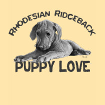 Rhodesian Ridgeback Drawing t-shirts