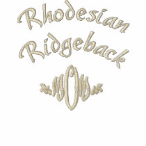 Rhodesian Ridgeback Mom Gifts Embroidered Polo Shirt