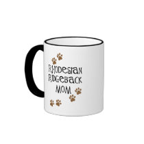 Rhodesian Ridgeback Mom Coffee Mugs
