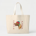 Rhodesian Ridgeback Santa Paws Tote Bag