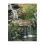 Rhododendron Garden Delight Waterfall Postcard