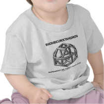 Rhombicuboctahedron (Leonardo da Vinci) T-shirts
