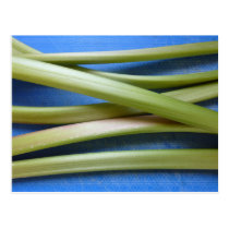Rhubarb postcards