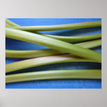 Rhubarb Poster or Print