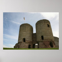 RHUDDLAN CASTLE POSTER