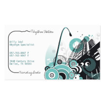 Rhythm Nation Business Card