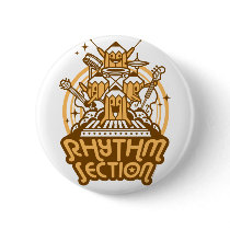 Rhythm-Section Pinback Buttons