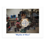 "Rhythm & Shoes" (Postcard)