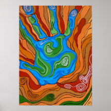 Rhythm's Hand Posters