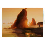 "Rialto Beach" Landscape Watercolor cards
