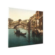 Rialto Bridge I, Venice, Italy Gallery Wrap Canvas