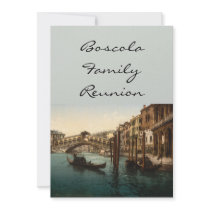 Rialto Bridge I, Venice, Italy Personalized Invite