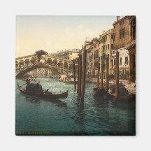 Rialto Bridge I, Venice, Italy Magnets