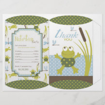 Ribbit Puff Box Personalized Flyer
