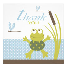 Ribbit TY Square B Personalized Announcement