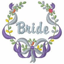 Ribbon and Floral - Bride