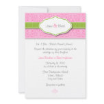 Ribbon and Seal Wedding Invitation