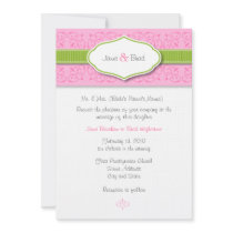 Ribbon and Seal Wedding Invitation