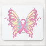 Ribbon Butterfly Mouse Mat