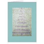 Ribbon Collage Greeting Card