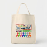 Ribbons For a Cause Tote Bags