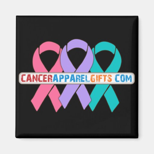 Ribbons For a Cause v4 - CancerApparelGifts.Com Refrigerator Magnet