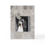 Ribbons & Lace Photo Frame Card