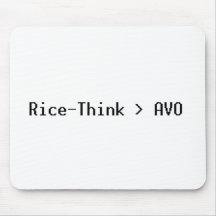 Rice-Think>AVO Mousepad