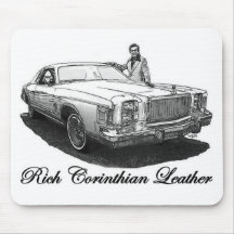 Rich Corinthian Leather mousepad
