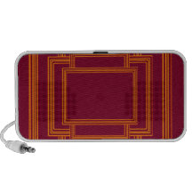 RICH Golden Streak Borders Travelling Speaker