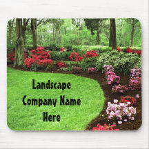 Rich Landscape Lawn Care Business Mousepad