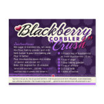 Rich Recipes - BLACKBERRY COBBLER CRUSH