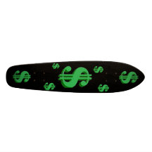 Rich Ride! - 7 1/8" Deck Custom Skate Board
