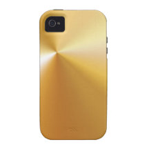 RICH SATIN SILK METALLIC GOLD  BACKGROUNDS DIGITAL VIBE iPhone 4 COVER