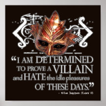 Richard III Quote Print