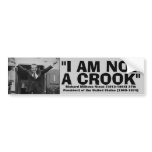 RICHARD NIXON "I am not a crook" Quote