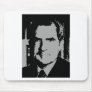 Richard Nixon silhouette Mouse Pad