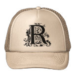 Richard or Ramona - R Monogram Mesh Hat
